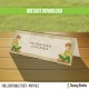 Peter Pan Birthday Tent Cards / Place Cards 